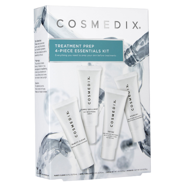 Prep Treatment 4-Piece Essentials Kit - Zestaw przygotowujący skórę do zabiegów [4*15ml] COSMEDIX