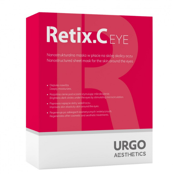 Retix C Eye - nanostrukturalna maska w płacie [3x6ml] RETIX C