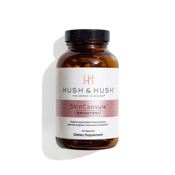 Skin Capsule Brighten+ - Suplement diety wspierający rozjaśnianie przebarwień [60 kapsułek] HUSH&HUSH